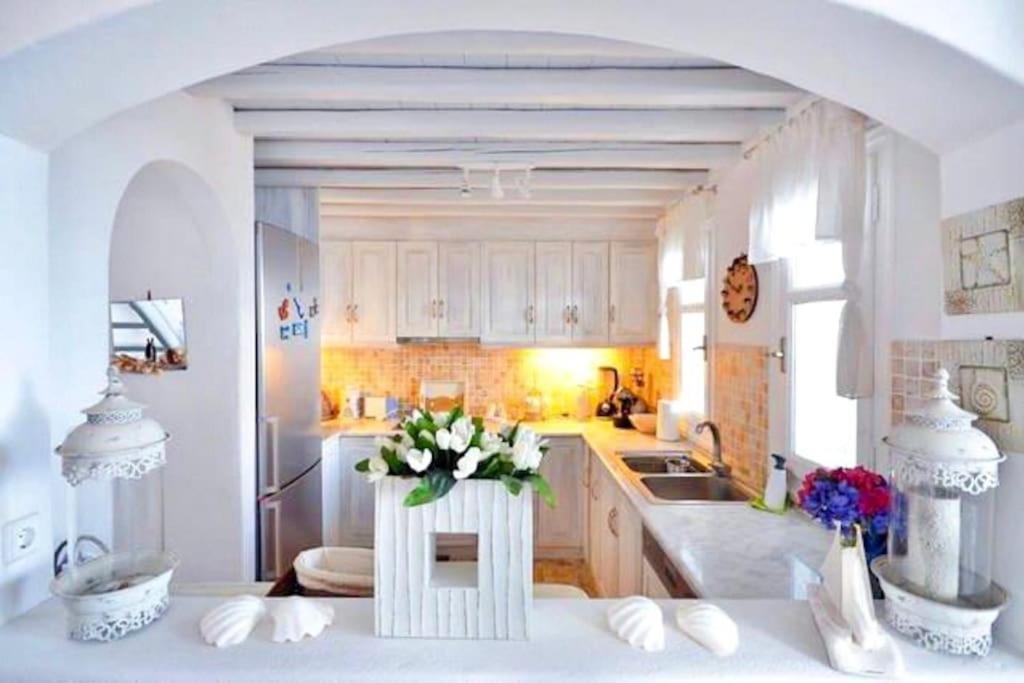 Mykonos Sea View Luxury Villa By Calypso Sunset Villas Mykonos Town Exterior foto